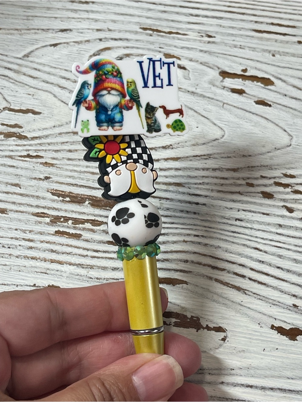 Veterinarian Vet Tech Beaded Pen